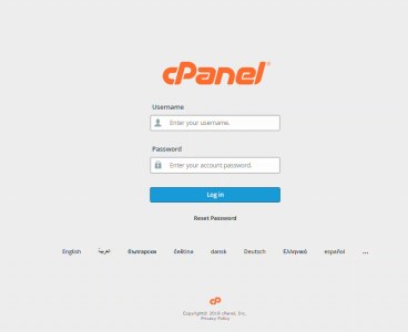 تغییر رمز عبور هاست