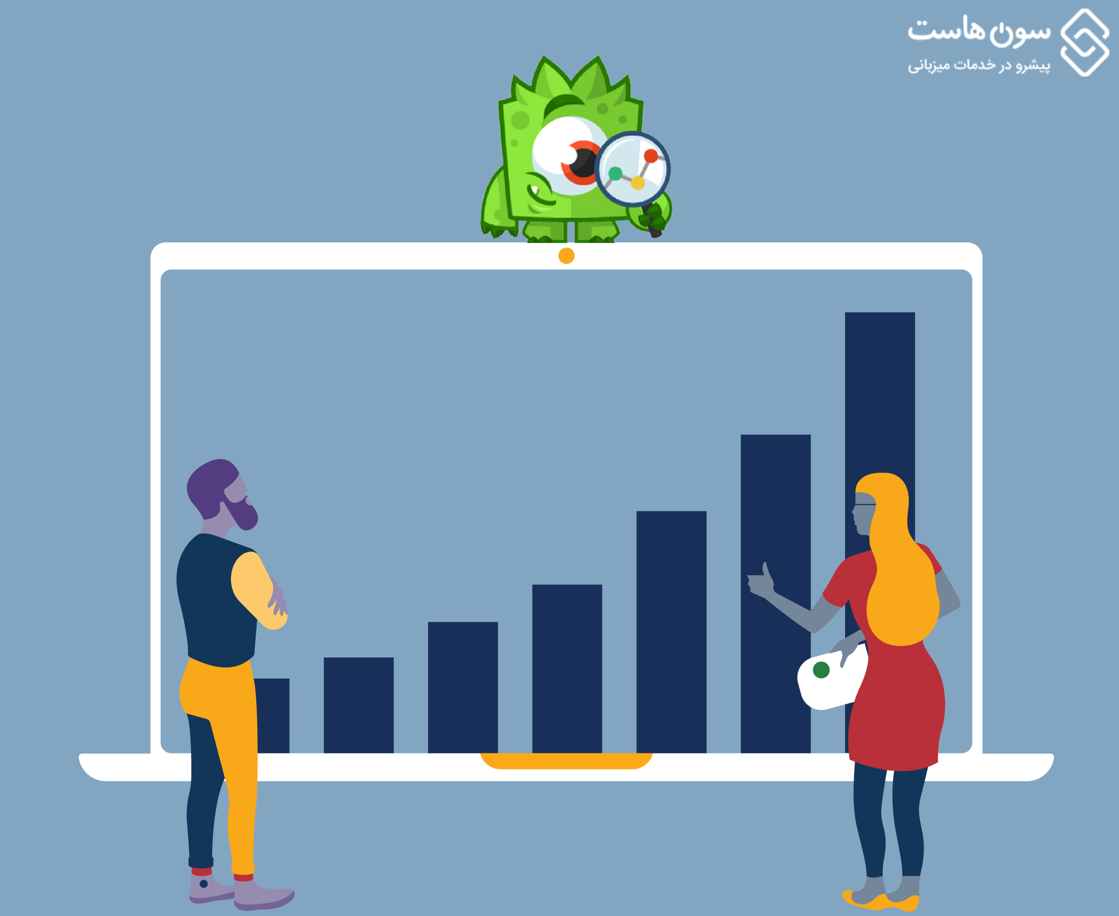 نمایش آمار گوگل آنالیز در وردپرس