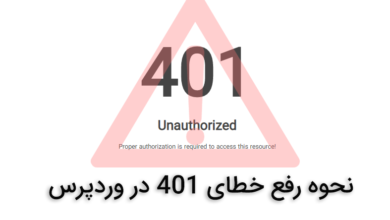 How to fix the 401 ERROR in WordPress