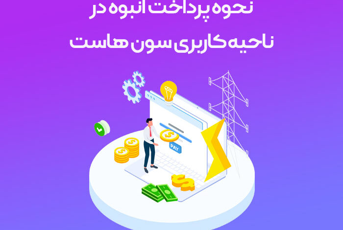 نحوه پرداخت انبوه در ناحیه کاربری سون هاست 1 نحوه پرداخت انبوه در ناحیه کاربری سون هاست