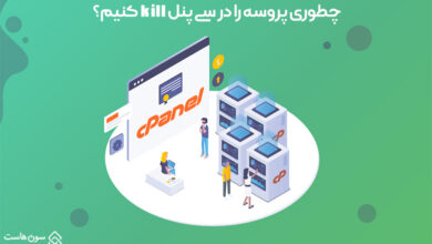 kill پروسه در سی پنل