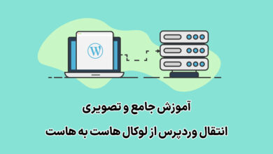 transfer wordpress local to server