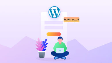 غیر فعال کردن انتخاب زبان در صفحه ورود وردپرس 58 login lang wordpress cover