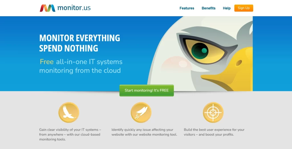 آپتایم چیست؟ بهترین ابزار بررسی قطعی سایت 9 بررسی آپتایم سرور با Monitor US