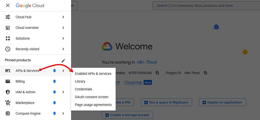 دریافت api گوگل برای نیتن
